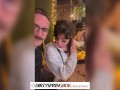 Aaliyah Yasin gets fingered at the busy restaurant