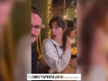 Aaliyah Yasin gets fingered at the busy restaurant