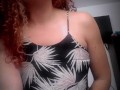 Redhead rubs her cute pink pussy - Colombian Tiktoker