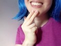 POV she is afraid of touching herself too hard - compilation
