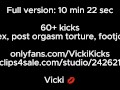60 kick in the balls! Post orgasm! BALLBUSTING