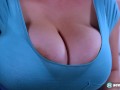 Sexy Busty Big Tit Wet Dream Cums All Over Her