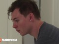 Horny Haley Spades caught pervert dude stealing her lingerie and rides his thick cock