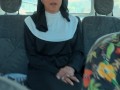 MILF & UBER ep.3 - Fake Milf Nun Uses Uber Driver for Her fetish Pleasure