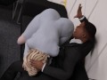Female Executive gets long dicked by her boss in the office.