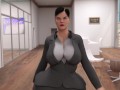Female Executive gets long dicked by her boss in the office.