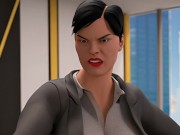 Female Executive gets long dicked by her boss in the office.