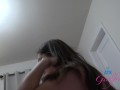 Amateur babe Sunny Soleil pussy licked, blowjob, and gets fucked deep GFE