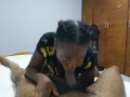 I Deepthroat Crazily Sucking My Neighbors Dick! His Girlfriend Has a Stiff Competition - EbonyRose1