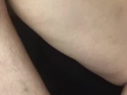 Huge dildo hitting that P spot