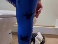 sexy girl stripping my gym leggings after training wet pussy