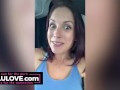 Big boobs babe taunting & teasing YOU female & financial domination, naked asshole pussy, lingerie dick rating - Lelu Love