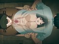 Beautiful Big Boobed Mangaka Likes To Fuck Editor For His Big Cock