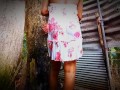 Asian Village Girl Outdoor Showering - නානවා හොරෙන් වීඩියෝ කරලා