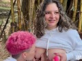 QUE RICA ADRENALINA! me chupa las tetas con el Lush en un parque