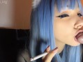 Smoking and Sucking Dick at the same time by alt girlfriend (full vid on my 0nlyfans/ManyVids)