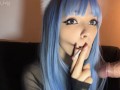Smoking and Sucking Dick at the same time by alt girlfriend (full vid on my 0nlyfans/ManyVids)
