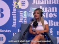 Naty Delgado out of control penetrated by a giant monster. Juan Bustos Podcast