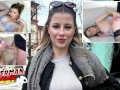 GERMAN SCOUT - Deutsches TikTok Teen Mia Minou das erste Mal beim Porno Casting Dreh