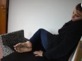 Dirty feet from barefoot walking (POV dirty feet, dirty bare feet, foot goddess, sexy soles toes)