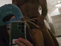 Homemade amateur rides cock, gets rounded, and creampied on cellphone video