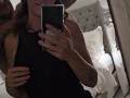 Homemade amateur rides cock, gets rounded, and creampied on cellphone video