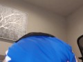 Riding my black dildo lips that grip