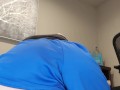 Riding my black dildo lips that grip