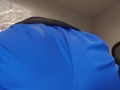 Riding my black dildo lips that grip