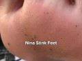 POV: Stinky Feet Fetish. Taking off the sweat Sneakers