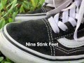 POV: Stinky Feet Fetish. Taking off the sweat Sneakers