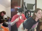 Heather Kane Caught Making a Stranger Cum!