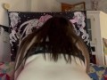BBW CHUBBY WHITE BUNNY BOUNCES AND CREAMS ON COCK FILLING MY PUSSY FULL OF CUM 🤍🐰