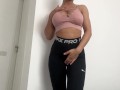 stepmom looks so good in nike pro leggings and I fucked her wet pussy