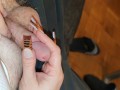Long Nails Handjob for Small Cock with Thick Cumload