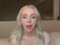 POV JOI Submissive Cute Blonde Makes You Cum Twice - Cum Countdown