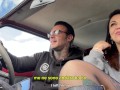Picking up a Stranger Milf and Fuck her in my car_DIANA ZILLI