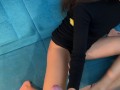 Красотка предложила официанту поездку вместе с ней на поезде и Анальный секс
