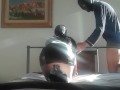 15 minutes bdsm fucking and sucking on miniskirt, pantyhose and high heels, with cum on tits