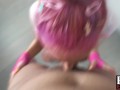 EVIL EROTIC Skinny Girl Gets Her Ass Fucked And Pussy Squirted In Hardcore Hentai Cosplay