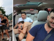 EXTREME Car Sex With BIG ASS Colombian MILF Picked Up in The Street - Susy Cruz