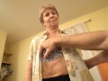 MATURE4K. Playful granny didn't want to talk but be bonked by the man