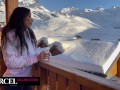 Anal sex XXL at the ski resort with Clea Gaultier