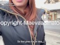 Maevaa Sinaloa - VLOG PORN - I get fucked on the balcony of a hotel in full view of everyone