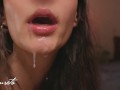 Too Much Sperm In Her Mouth. Gorgeous Cum Load Compilation - Amateur Lanreta