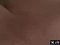 Watch this cute unshaven blonde fingerbang her hairy pussy