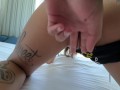 I get fucked with my new bikini, blowjob, feetjob and cumshot!