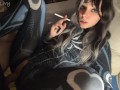 Cute Spider Babe Smoking and Fucking (full vid on my 0nlyfans/ManyVids)