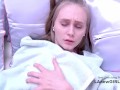 Young 18 yo Blonde makes her Debut in Porn in New Sex Video