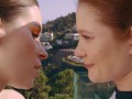 ULTRAFILMS Amazing lesbian couple Sofilie and Peony Jam having super hot sex on vacation